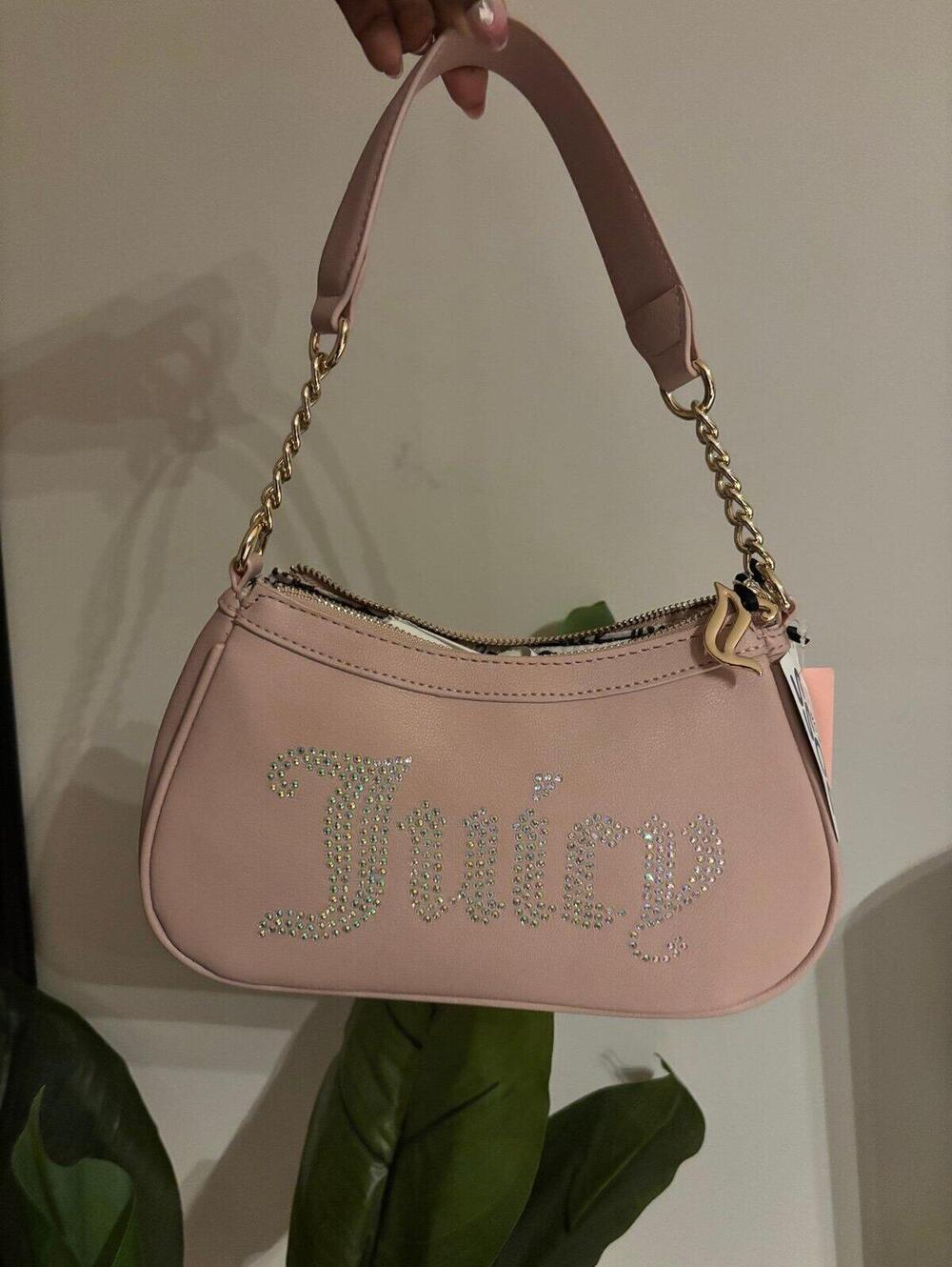 Juicy Couture shoulder bag pink viral TikTok rare find